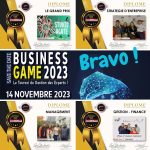 Tournoi de Gestion Business Game 2023 – ICEE sur la 1ère marche du podium !